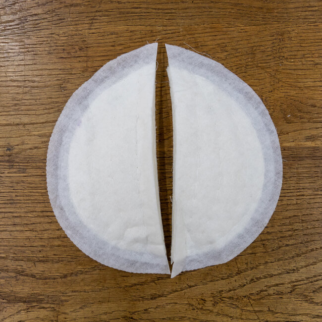 Epaulettes épaisses blanches en ouate