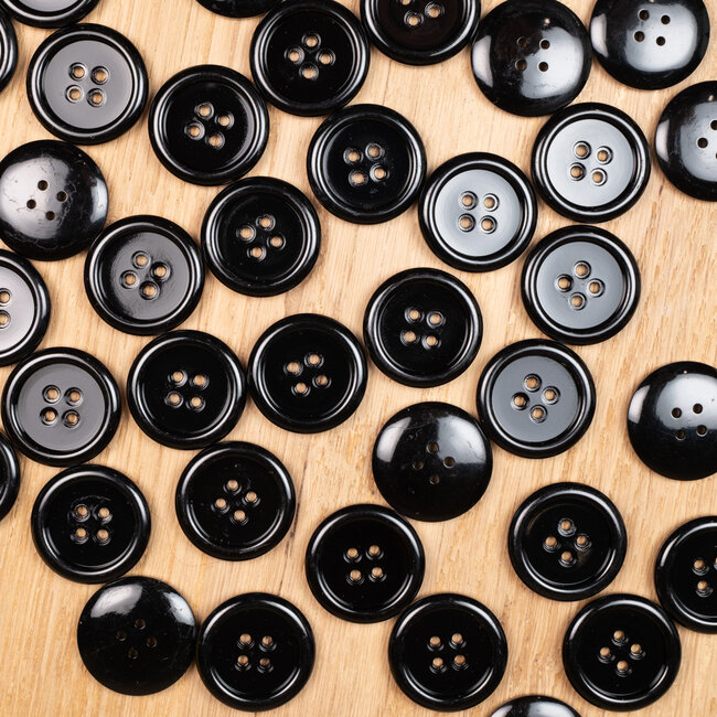 Bouton Ancien En Galalithe Dôme – Mercerie Vintage, Occasion, Lot De 1 à 10 Pièces