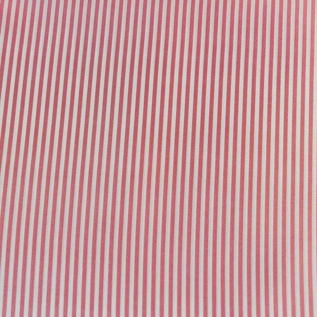Doublure de manche - rayé écru et rouge