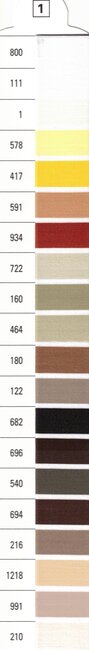 Fil surjet polyester Gütermann SKALA 240 "1"
