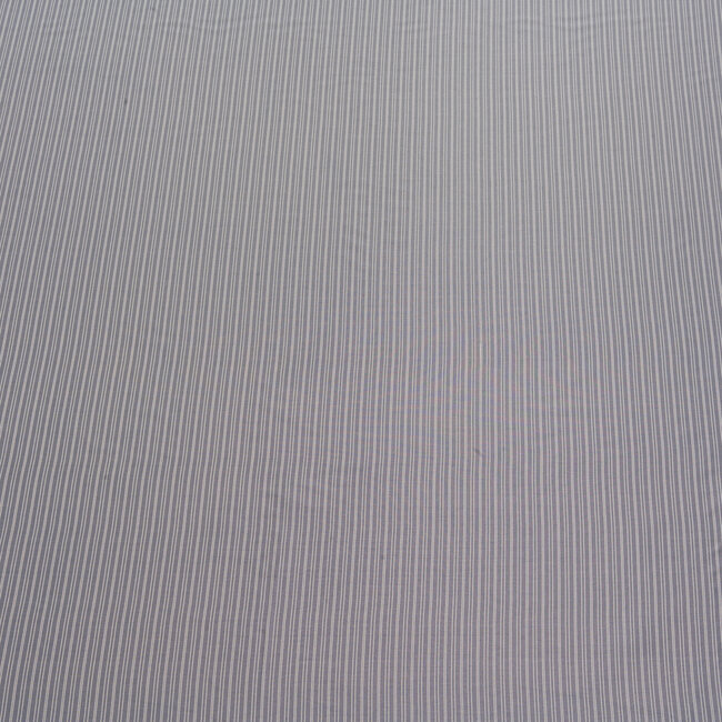 Doublure de manche - rayé gris moyen et blanc 