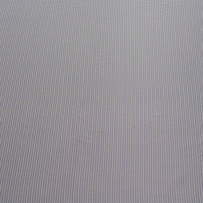 Doublure de manche - rayé gris moyen et blanc 