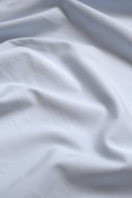 Tissu chemise bleu clair lavé 100% coton