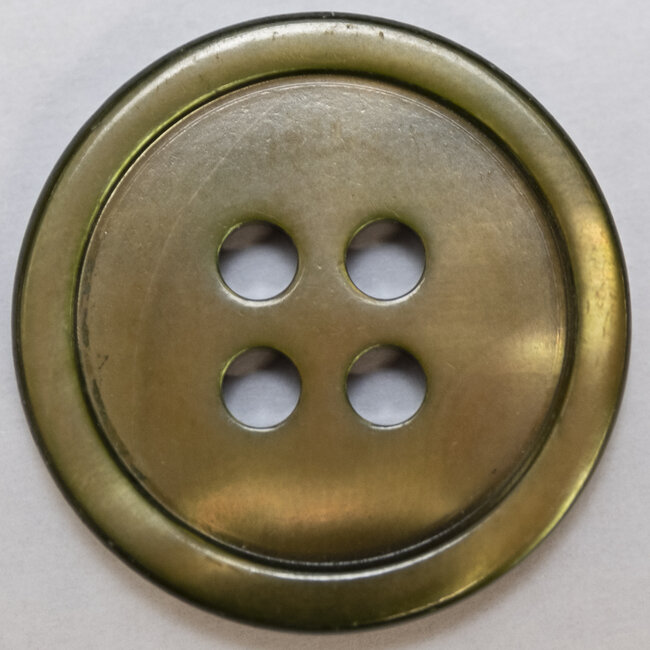 Boutons En Nacre Véritable - Lot De 16 - Diamètre 20 Mm - Vintage - Qualité - Occasion