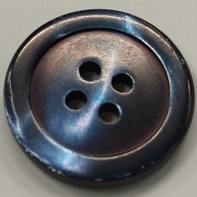 Boutons En Nacre Véritable - Lot De 16, Diamètre 20 Mm, Vintage, Qualité Belle, Occasion
