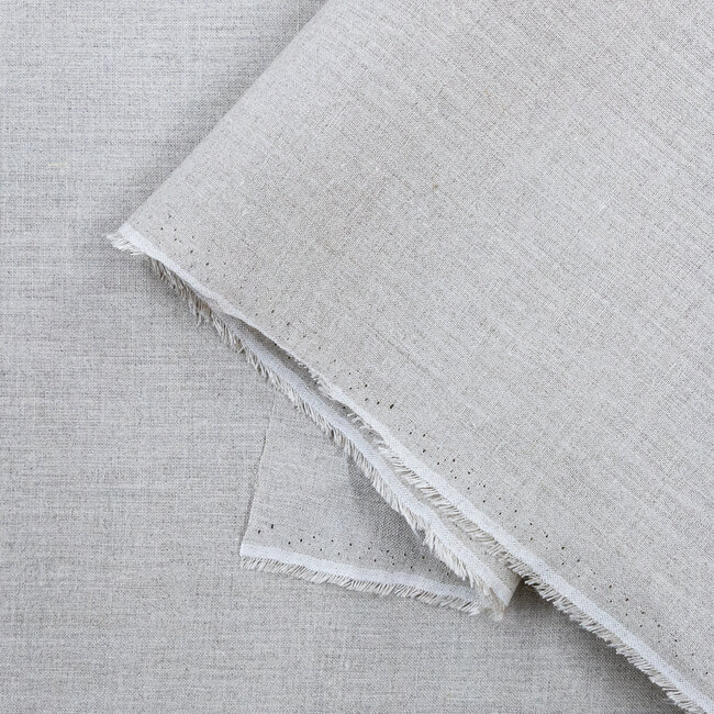 50cm toile de col souple 100% lin