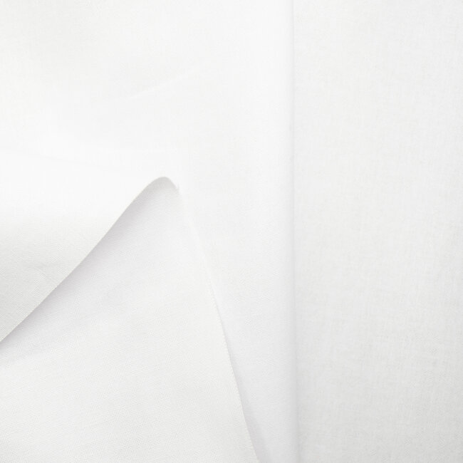 50cm de Triplure thermocollante coton blanc épaisse