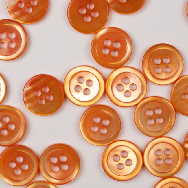 Boutons En Nacre Naturelle Andibro - Lot De 30, 15/18/20 Mm - Pour Couture, DIY, Vêtements - Blanc