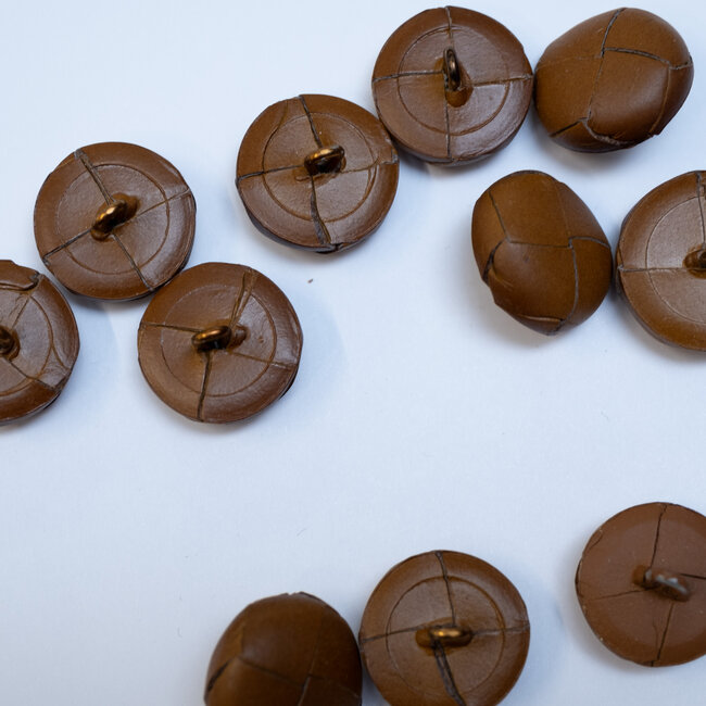Bouton cuir 20mm