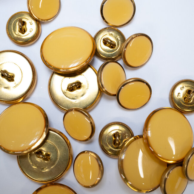Jeu de 14 boutons sertis pour blazer