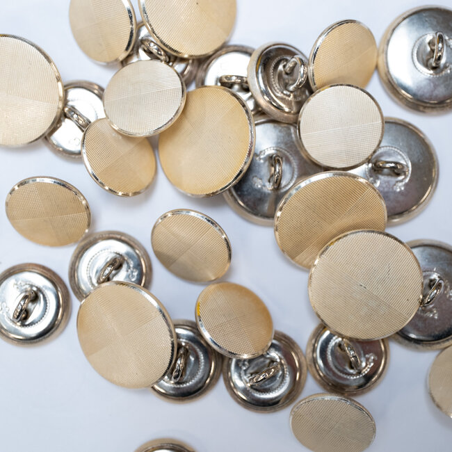 Jeu de 14 boutons sertis pour blazer