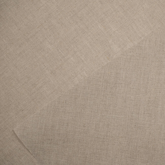 Toile de col en 100% lin en biais