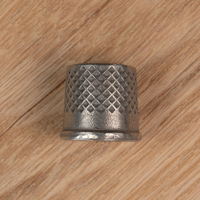 Dé tailleur 17,7 mm (L) - bronze blanc