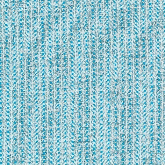 Tweed bleu aqua clair avec fils blancs formant un motif moucheté.