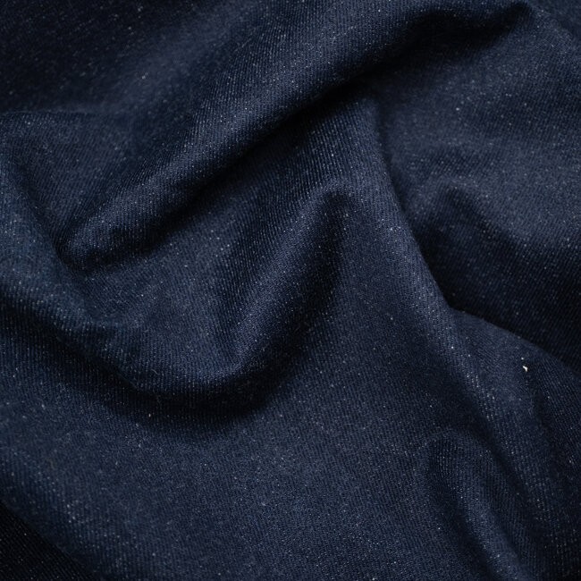 Denim bleu de N&icirc;mes