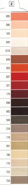 Fil mousse textur&eacute; G&uuml;termann E121 "2"