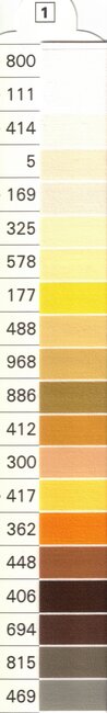 Fil mousse textur&eacute; G&uuml;termann E382 "1"