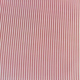 Doublure de manche - ray&eacute;e &eacute;cru et rouge