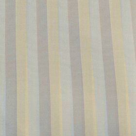 Doublure de manche - ray&eacute;e jaune, gris clair, gris