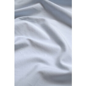 Tissu chemise bleu clair lavé 100% coton