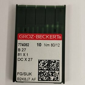 Aiguilles machine industrielle GROZ-BECKERT B 27-81X1-DCX27