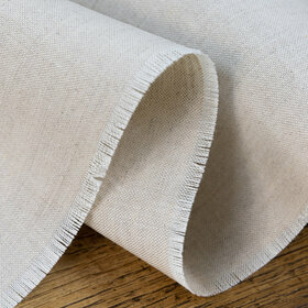 50cm toile de col souple 54% lin lourde