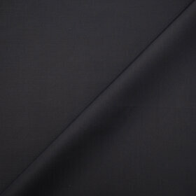 Popeline double retors - Bleu nuit