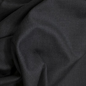 Sergé uni gris anthracite