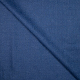 Carnet - flanelle bleue laine mélangée