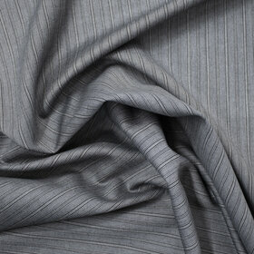 Caccioppoli - 100% laine gris à rayures