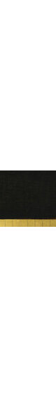 50cm de Triplure noire pour poignets et cols de chemises 