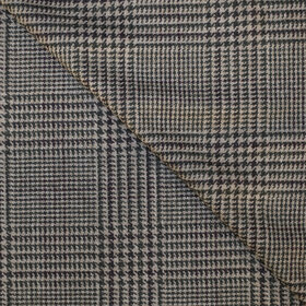 Cloth Ermenegildo Zegna - Prince de galles marron, vert, beige