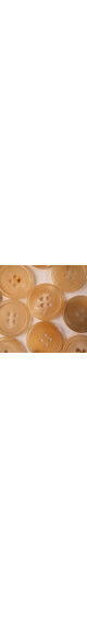 Bouton en corne blond 4 trous 20mm 