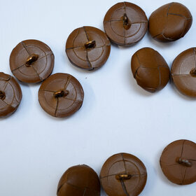 Bouton cuir 20mm