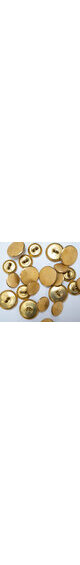 Jeu de 14 boutons sertis pour blazer doré
