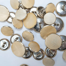 Jeu de 14 boutons sertis pour blazer