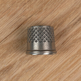 Dé tailleur 15,6 mm (H) - bronze blanc