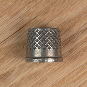 Dé tailleur 16,7 mm (J) - bronze blanc