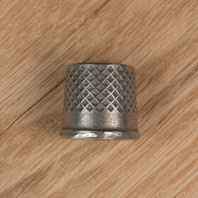 Dé tailleur 17,7 mm (L) - bronze blanc