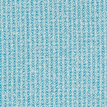 Tweed bleu aqua clair avec fils blancs formant un motif moucheté.