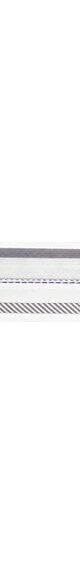Hausse de ceinture fantaisie grise / raye blanc grise piqu&eacute; violet