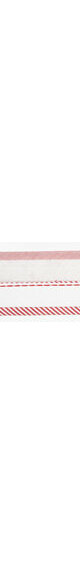 Hausse de ceinture fantaisie rouge / raye blanc rouge